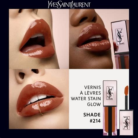 ysl 214 water stain|ysl water stain lip stain.